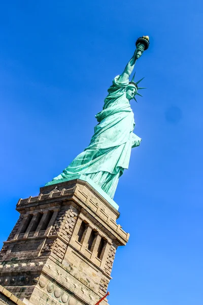 Patung kebebasan di kota New York — Stok Foto