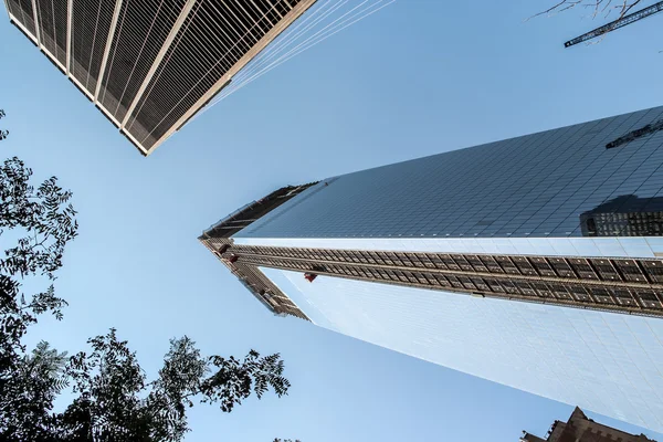 Centro financiero mundial en Nueva York — Foto de Stock