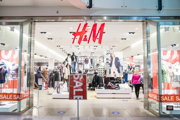Logo du magasin HM à Mall of America — Photo