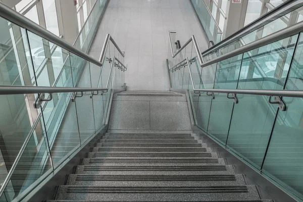 Several steps of granite stairs — Stock Photo, Image