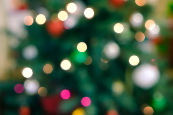 Holiday background with blurred lights — Stock Photo, Image