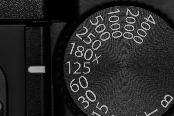 Deklanşör hız kadran üzerinde bir kamera