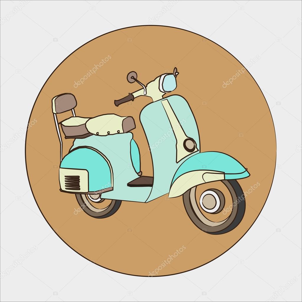 Scooter vector