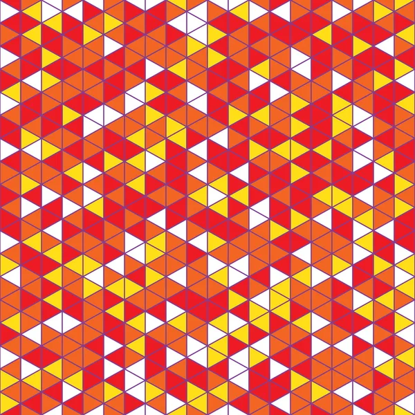 Farbenfrohe geometrische nahtlose Muster — Stockvektor