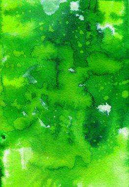 parlak yeşil suluboya arka plan