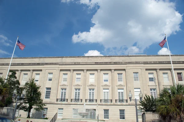 Wilmington, nc 17 sierpnia 2014-alton lennon budynku federalnego — Zdjęcie stockowe