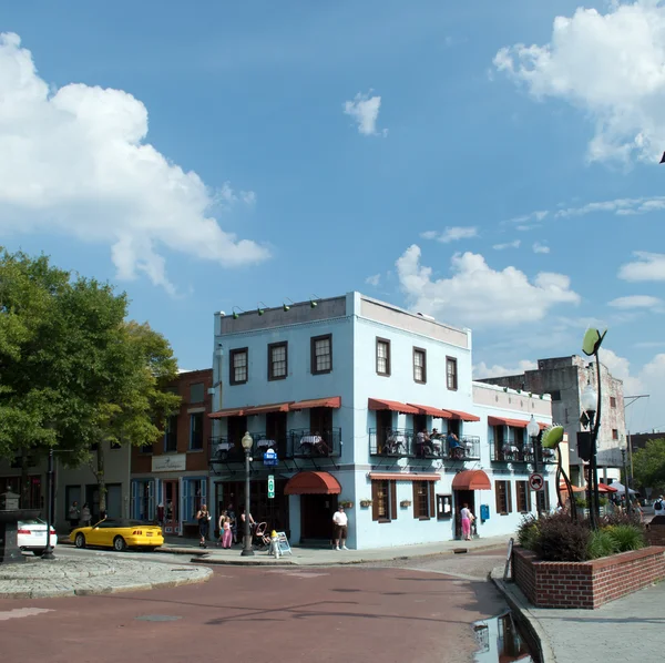 Wilmington nc aug. 17,2014-flodbåt landning restaurang — Stockfoto