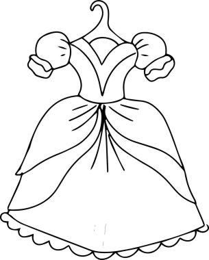 Prenses şatosu süslemeleri, mücevherler kızlar için sevimli resimler peri masalı çizimleri, eşkaller, el çizimleri, beyaz arka planda izole edilmiş vektör çizimleri, çocuklar için boyama.