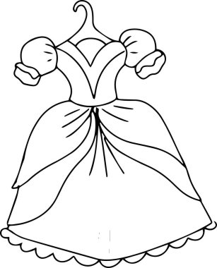 Prenses şatosu süslemeleri, mücevherler kızlar için sevimli resimler peri masalı çizimleri, eşkaller, el çizimleri, beyaz arka planda izole edilmiş vektör çizimleri, çocuklar için boyama.