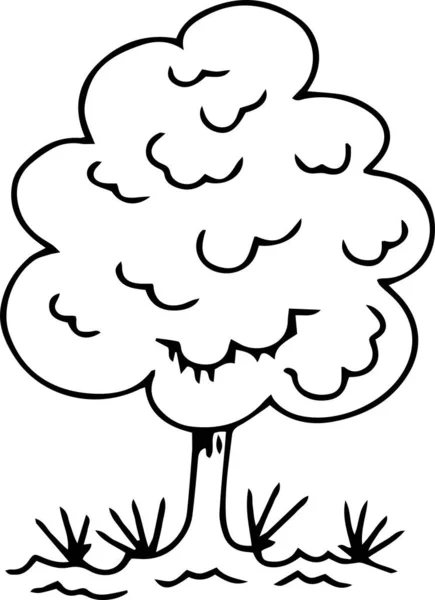 Strom Počasí Mraky Slunce Blesk Déšť Omalovánky Kniha Pro Děti — Stockový vektor