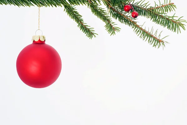 Kırmızı Noel ampul