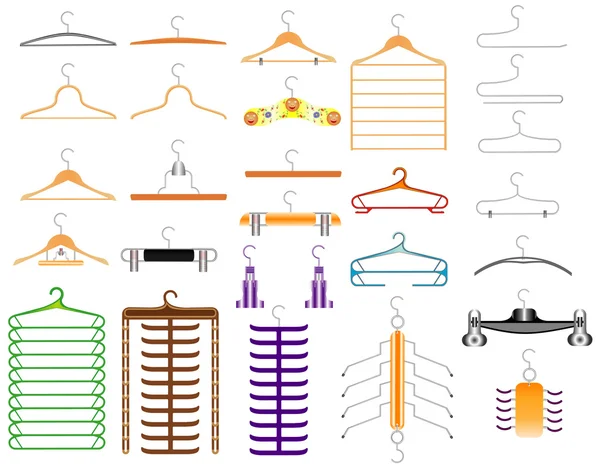 옷 걸이 — 스톡 벡터