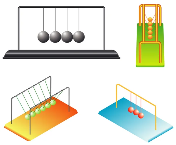 Newton's Cradle — Stock Vector