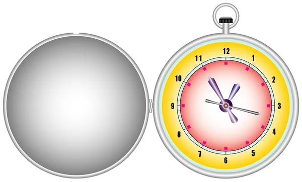 Pocket watch — Stock Vector