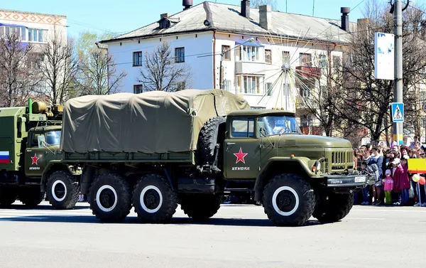 Parade of victory — Stock Photo, Image