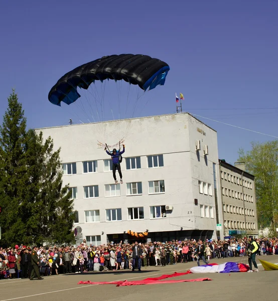 Parachutist — Stock Photo, Image