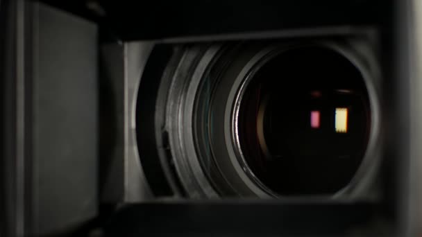 Macro View Working Lens Camcorder Inner Rings Close Shooting Zooming — 비디오