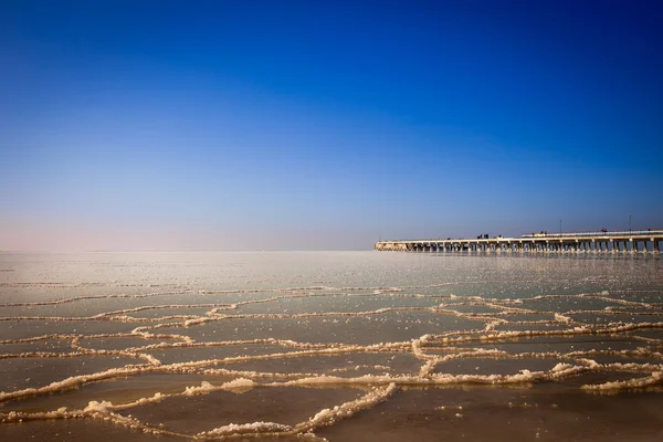 Mar Baltico congelato in Lituania — Foto Stock