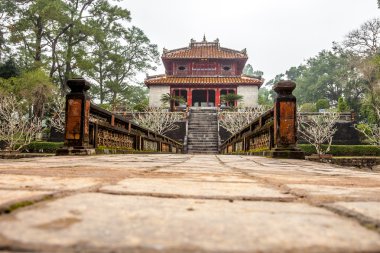 Ming mang İmparator mezarı hue, vietnam
