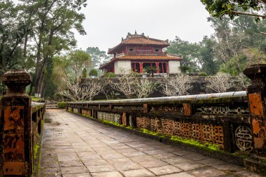Ming mang İmparator mezarı hue, vietnam