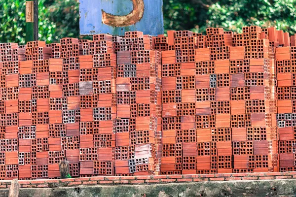 Vietnamese bricks, Mekong Delta, Cai Be Town, South Vietnam