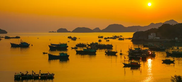 Coucher de soleil au Vietnam — Photo