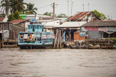 Mekong delta, vietnam feribot
