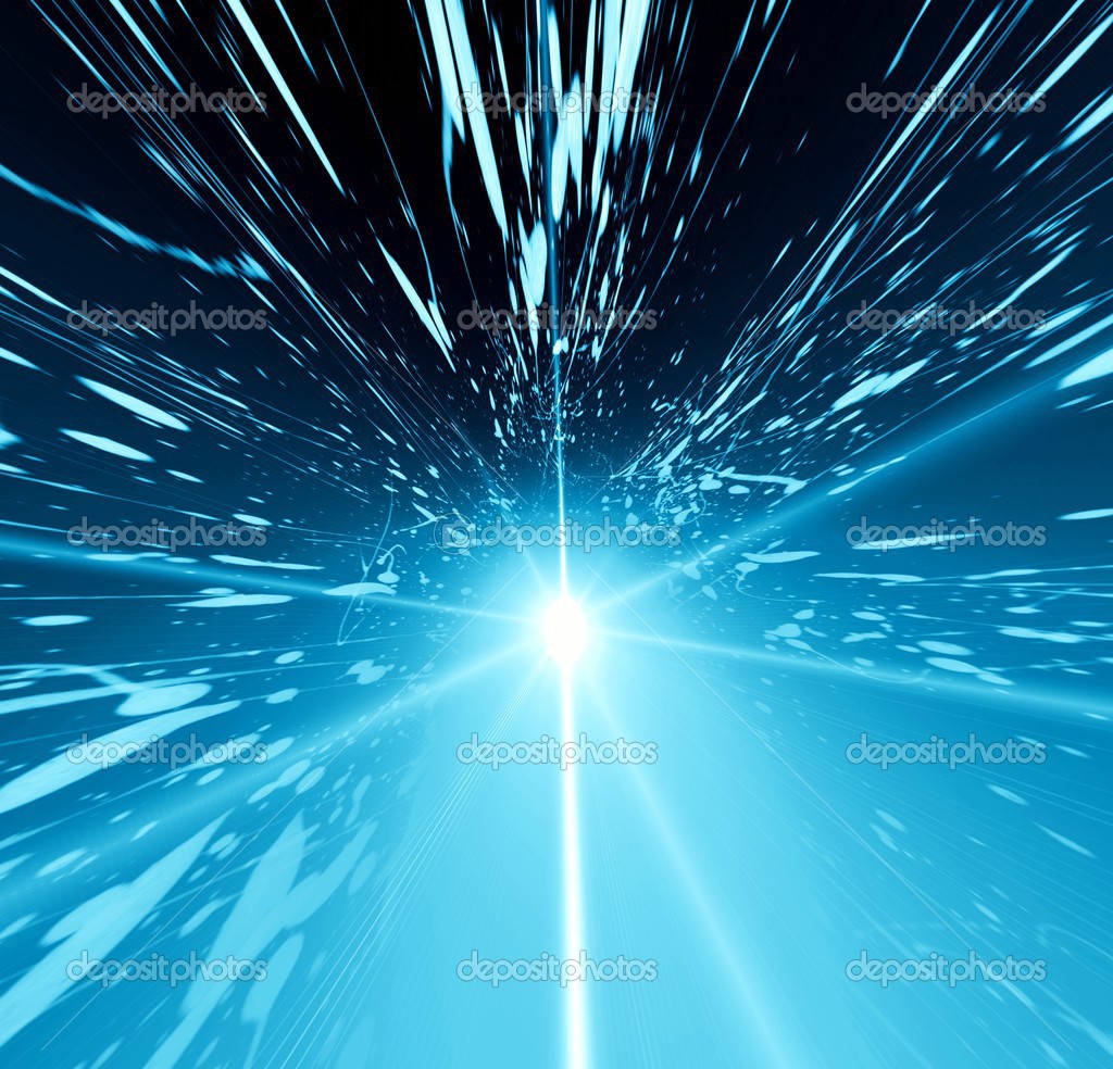 Blue magical glow ⬇ Stock Photo, Image by © elenstudio #33550279