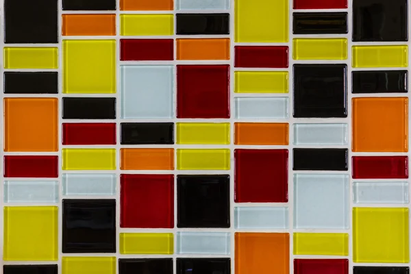 Glass mosaic in the kitchen — Stock Photo, Image