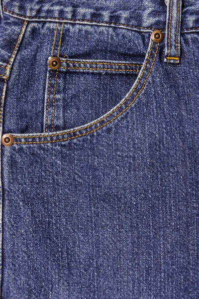 Poche jeans bleu — Photo