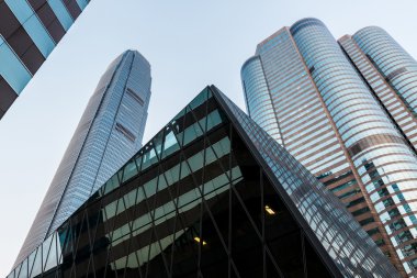 Hong Kong iş merkezi.