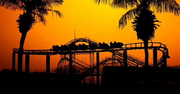 Roller coaster. — Stock Photo, Image