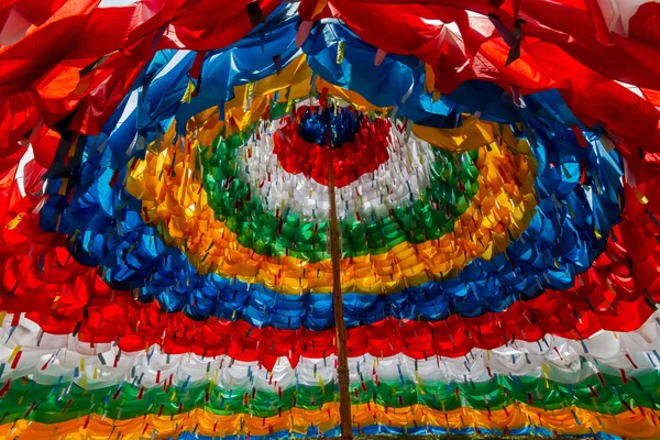 Prayer flags - Mantra Stupa — Stock Photo, Image