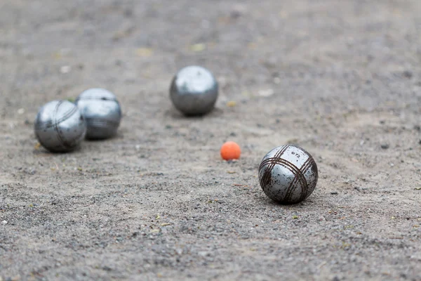 Petanque. — Fotografia de Stock