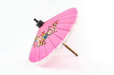 Pink şemsiye.