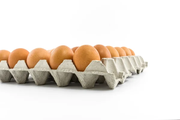 Eggs in package. — Stock Photo, Image