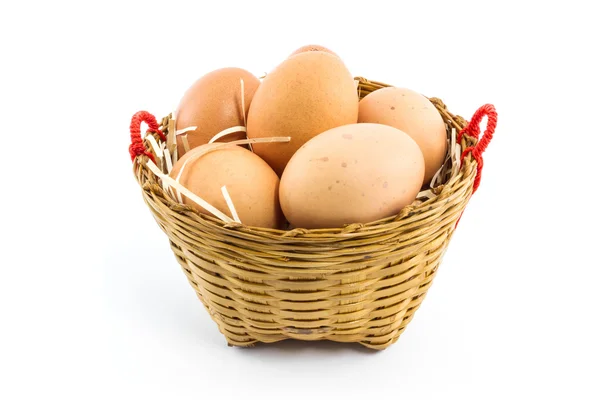 Jaja w pakiecie. — Zdjęcie stockowe