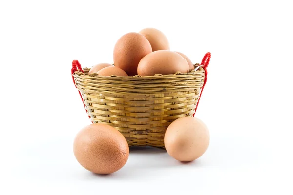 Jaja w pakiecie. — Zdjęcie stockowe
