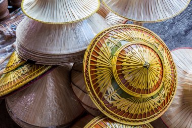 Bambu şapkalar craft.