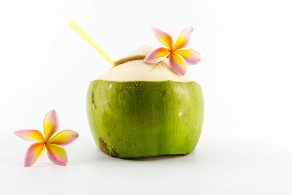 Kokosové vody nápoj. — Stock fotografie