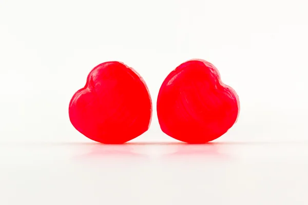 Dos corazones . —  Fotos de Stock