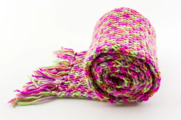 Rollo de bufanda colorido . —  Fotos de Stock