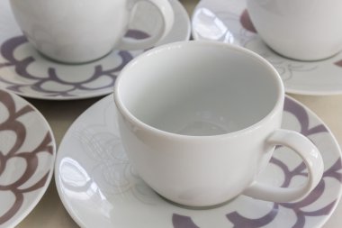 Boş kahve Kupası.