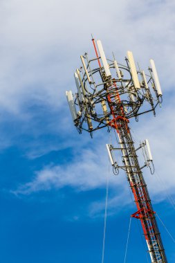 Telekom baz istasyonu.