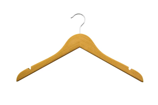 Wood coat hanger. — Stock Photo, Image