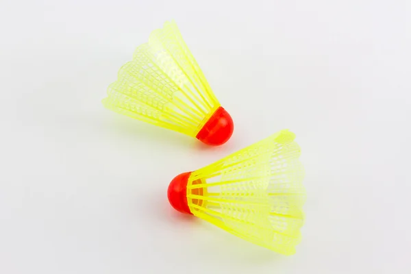 Colorful of plastic shuttlecocks toy. — Stock Photo, Image