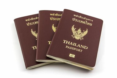 Tayland pasaportu. 
