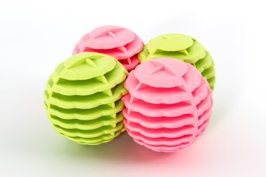 Colorful of washing ball. clipart