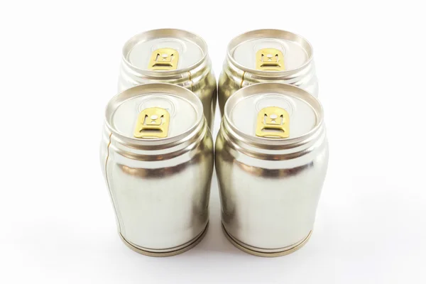 Group of aluminium tin can. — Stock Photo, Image