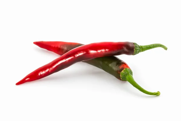 Röd het chilipeppar. — Stockfoto